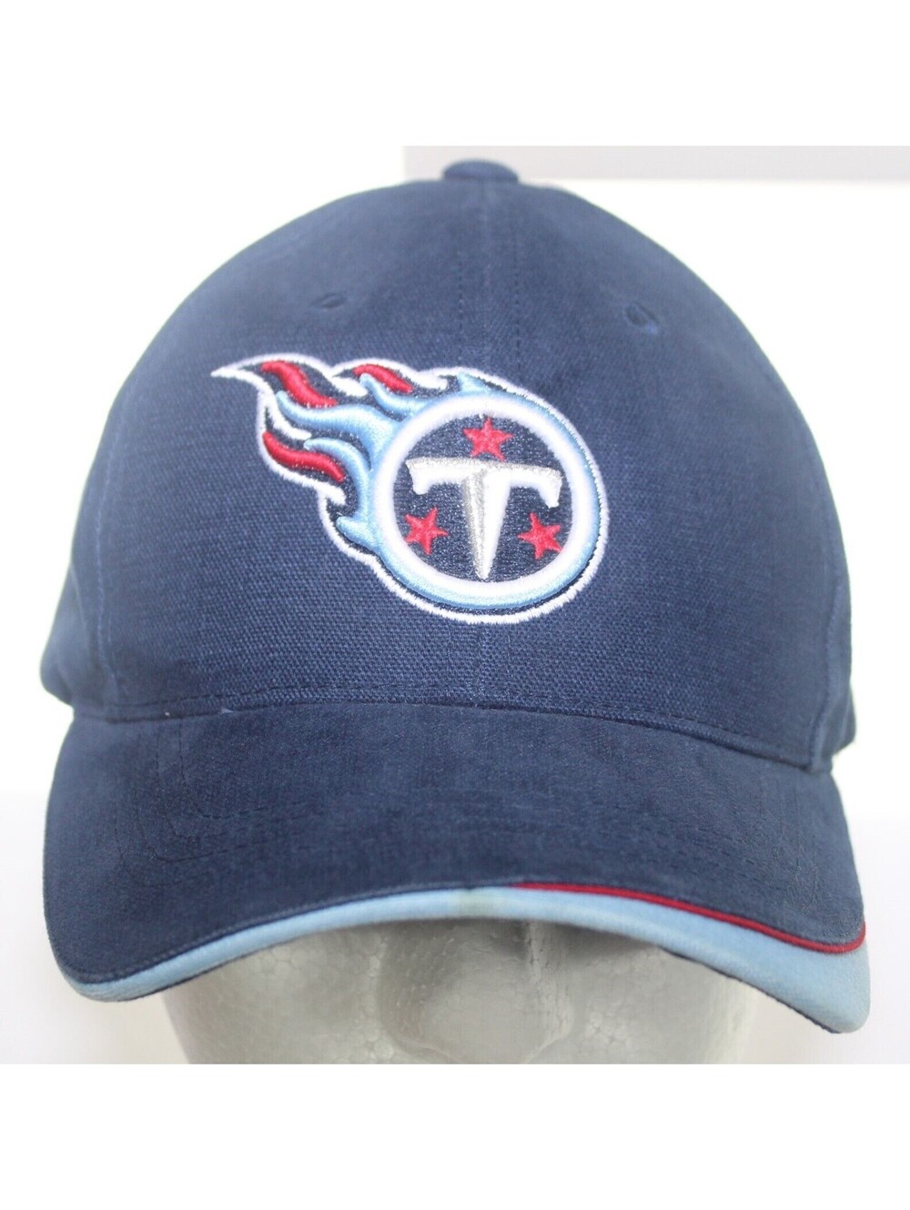 Vintage Tennessee Titans Reebok NFL Pro Line Authentic Hat Navy Blue 1 Size Cap